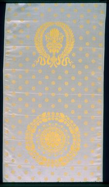 Chair Cover, France, 1800/25. Creator: Unknown
