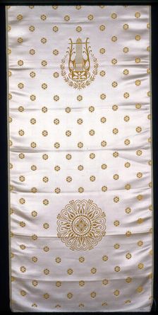 Chair Cover, France, 1800/25. Creator: Unknown