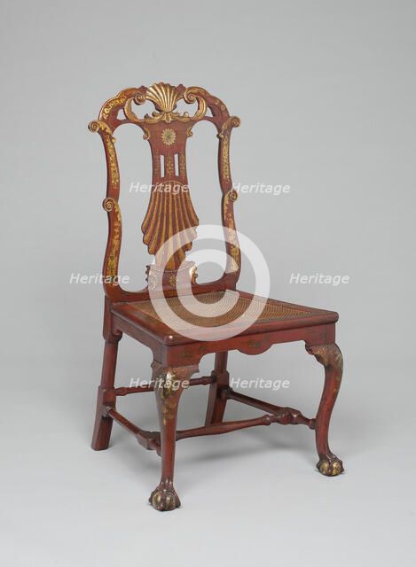 Chair, c. 1735. Creator: Giles Grendey.