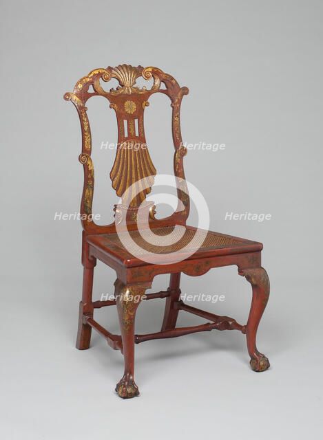Chair, c. 1735. Creator: Giles Grendey.