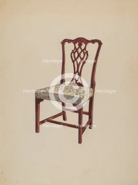 Chair, c. 1936. Creator: George Nelson.