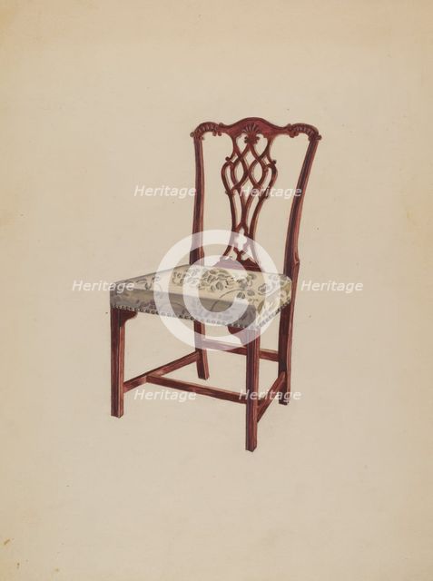 Chair, c. 1936. Creator: George Nelson.