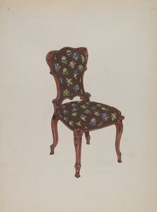 Chair, c. 1936. Creator: Florence Huston