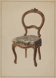 Chair, c. 1936. Creator: Marcus Moran