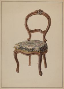 Chair, c. 1936. Creator: Marcus Moran