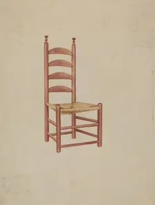 Chair, c. 1936. Creator: Samuel O. Klein