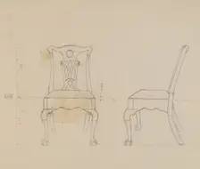 Chair, c. 1936. Creator: Ruth Bialostosky