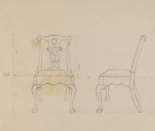 Chair, c. 1936. Creator: Ruth Bialostosky