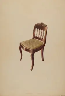 Chair, c. 1937. Creator: John Sullivan