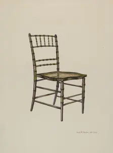 Chair, c. 1939. Creator: Ralph Morton