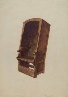 Chair, c. 1941. Creator: Ethelbert Brown