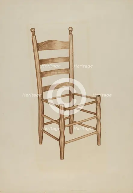 Chair, c. 1941. Creator: Louita Gourley.