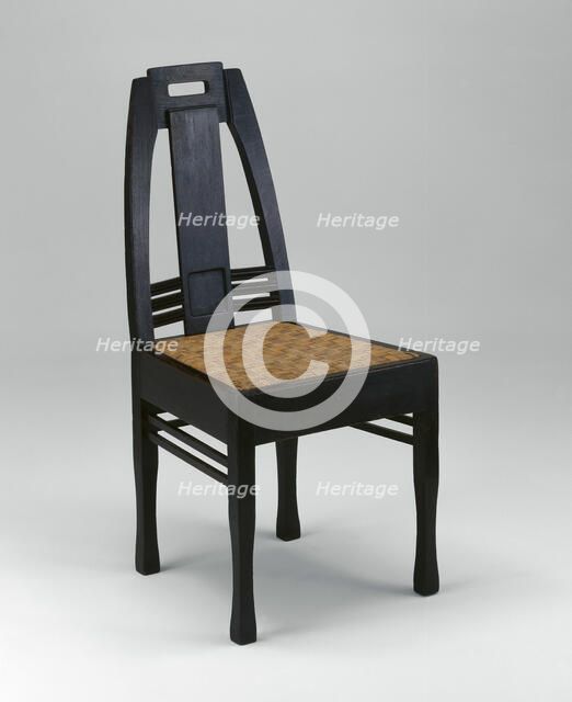 Chair, Germany, 1902. Creator: Peter Behrens.