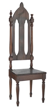 Chair from the Prince Hall Grand Lodge of Massachusetts, late 18th century. Creator: Unknown