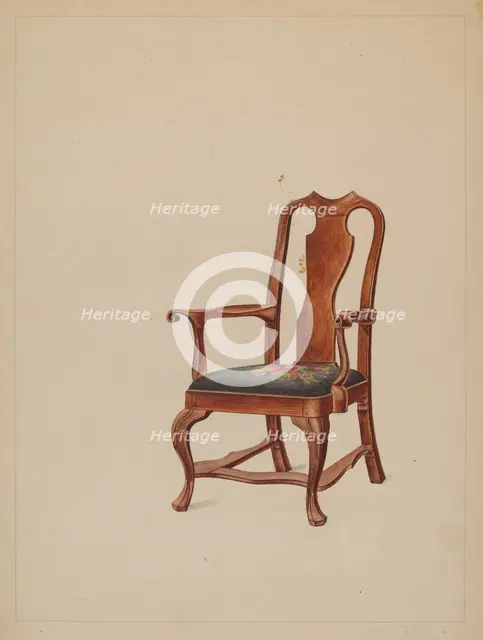 Chair (Host), 1935/1942. Creator: Francis Law Durand.