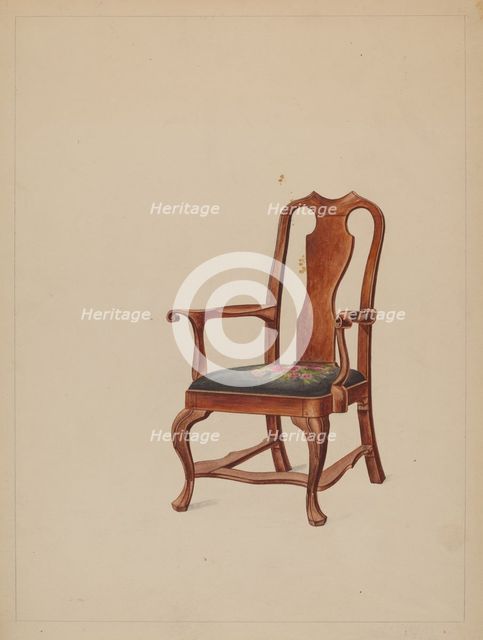 Chair (Host), 1935/1942. Creator: Francis Law Durand.