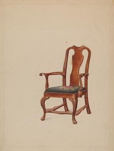 Chair (Host), 1935/1942. Creator: Francis Law Durand