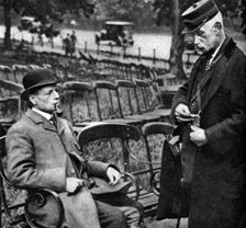 Chair hire charge, Hyde Park, London, 1926-1927