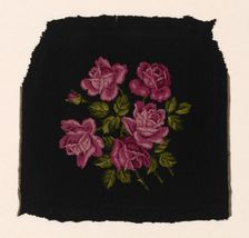 Chair Seat, England, c. 1880. Creator: Unknown