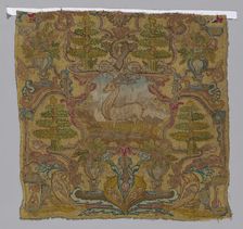 Chair Seat, France, 17th century. Creator: Unknown