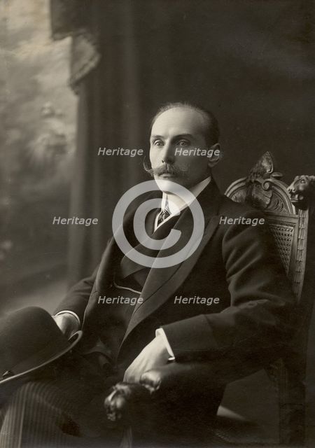 Chairman of the Administrative Committee B.F. Truveller, 1911. Creator: A. A. Antonov.