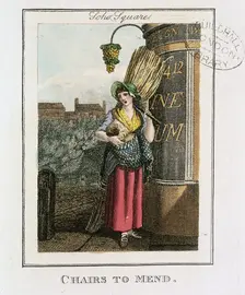 Chairs to Mend Cries of London, 1804. Artist: Anon