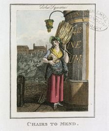 Chairs to Mend Cries of London, 1804. Artist: Anon
