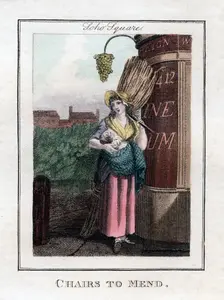 Chairs to Mend Soho Square, London, 1805