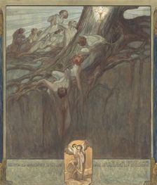 Ch'al Sommo Pince ed e natura Noi di collo in callo. Creator: Bayros, Franz von (1866-1924)