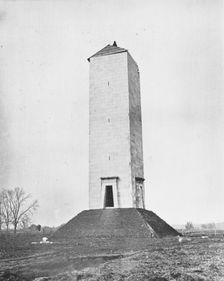 Chalmette Monument, Battlefield of New Orleans, Louisiana, USA, c1900. Creator: Unknown