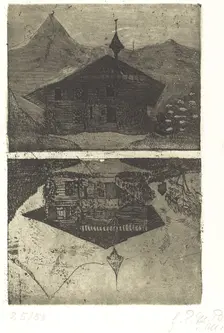 Chalet, 1899. Creator: Paula Modersohn-Becker