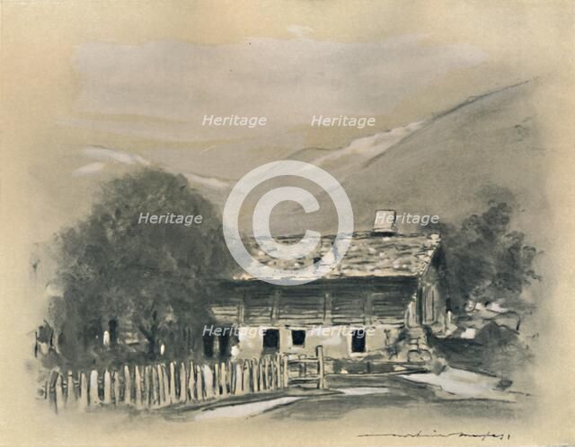 'Chalet near Lucene', 1903. Artist: Mortimer L Menpes.