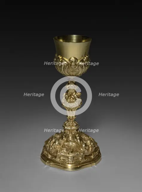 Chalice, 1732. Creator: Antonio Lopez (Spanish).
