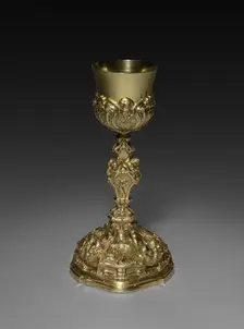 Chalice, 1732. Creator: Antonio Lopez (Spanish)