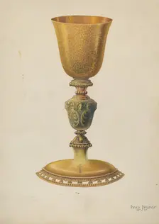 Chalice, 1937. Creator: Ivar Julius