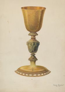 Chalice, 1937. Creator: Ivar Julius