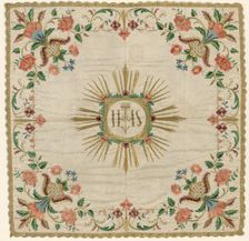 Chalice Veil, 1700s. Creator: Unknown