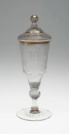 Chalice with Twelve Apostles, Schleswig, c. 1740. Creator: Unknown