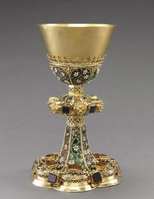 Chalice and Paten, c. 1450-1480. Creator: Unknown