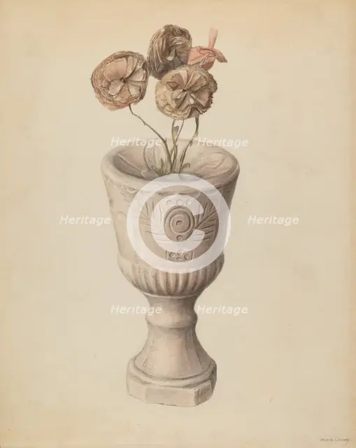 Chalice, c. 1937. Creator: Mina Lowry.