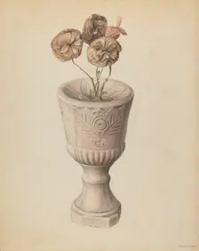 Chalice, c. 1937. Creator: Mina Lowry