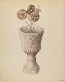 Chalice, c. 1937. Creator: Mina Lowry