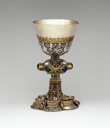 Chalice, Central European, mid-15th century. Creator: Unknown