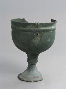 Chalice, Coptic, 5th-6th century. Creator: Unknown