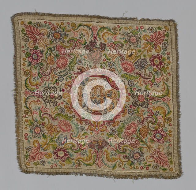 Chalice Cover, France, 19th century. Creator: Unknown.