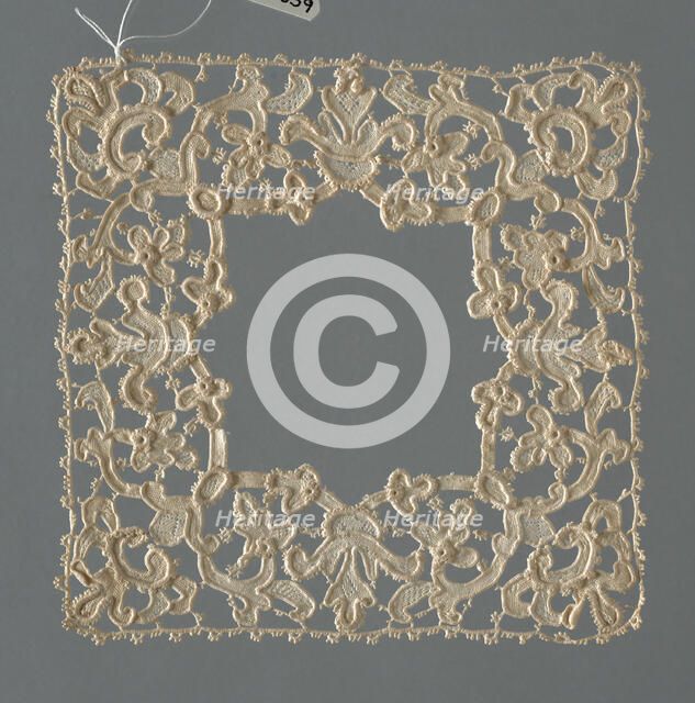 Chalice Cover, Italy, 1675/1700. Creator: Unknown.