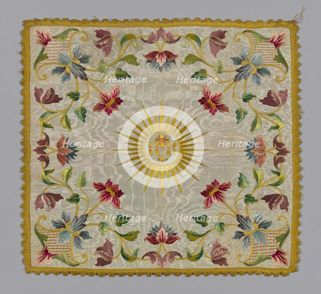 Chalice Cover, Italy, 19th century. Creator: Unknown.