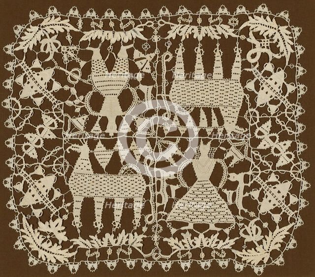 Chalice Cover, Italy, Early 17th century. Creator: Unknown.