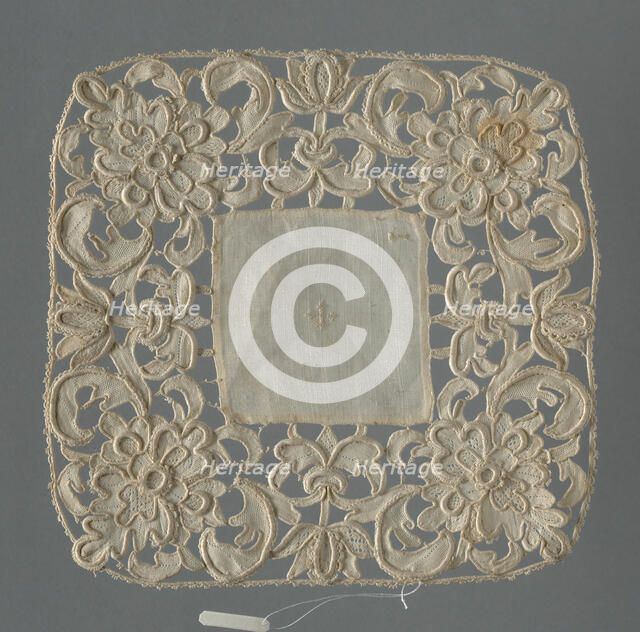 Chalice Cover, Italy, Late 19th century. Creator: Unknown.