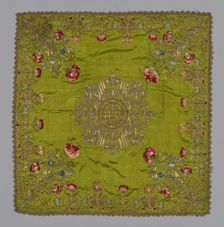 Chalice Cover, Spain, 1701/25. Creator: Unknown